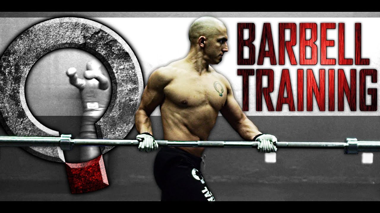 Abdominal Training Exercises - Barbell Rotational Core Workout - YouTube