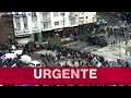 Incidentes en el Congreso: tensión y enfrentamientos entre manifestantes y policía