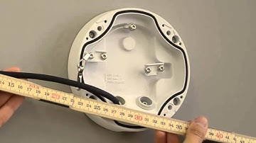 Mounting tip: Wall mount of an AXIS Q1931-E or AXIS Q1765-LE