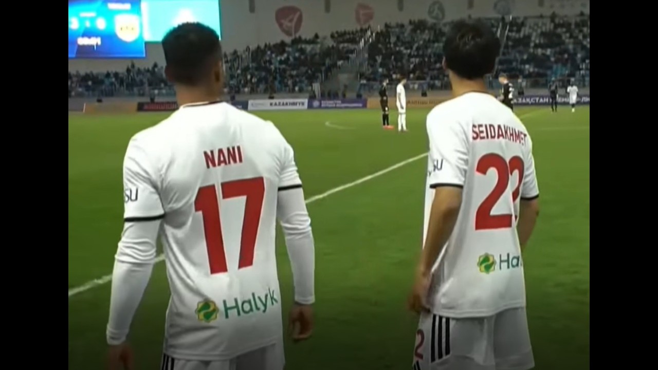 НАНИ (NANI) ДЕБЮТ ЗА ФК АКТОБЕ | НАНИ ФК АҚТӨБЕГЕ ДЕБЮТ #актобе #футбол #нани #nani