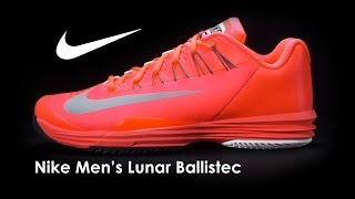 nike men's lunar ballistec tennis shoes