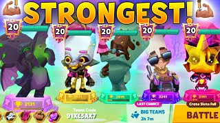 STRONGEST CHARACTERS TEAM IN ZOOBA!