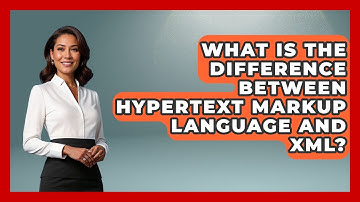 What Is the Difference Between HyperText Markup Language and XML? | Simple HTML Studio News