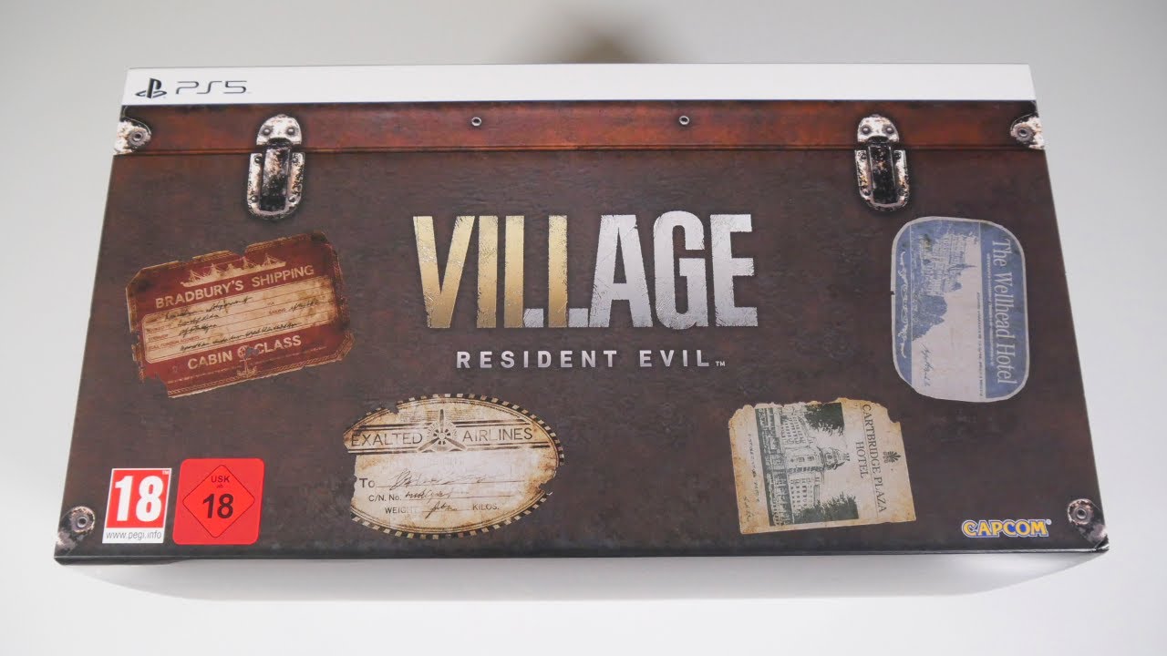 Resident Evil Village Collectors Edition Unboxing YouTube