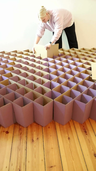 The cardboard bed that lasts longer than the Olympics  #cardboardbed