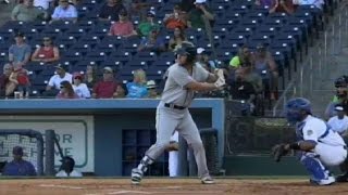 Missions Stevens hits two-run homer