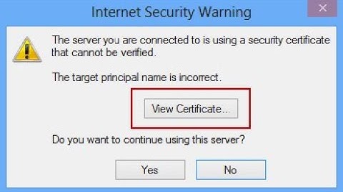 Outlook Certificate Error (ALL OFFICE OUTLOOK)