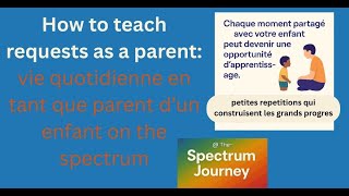 How to Teach Requests | Simple Mand Exercises at Home.#viequotidienne #astucesparents #autonomie
