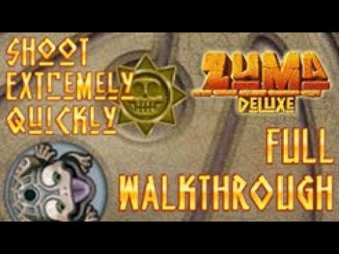 ? Zuma Deluxe - Shoot extremely quickly | Full Walkthrough [60FPS]