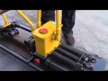 How to adjust rail gap YTF 400 II type rail gap adjuster