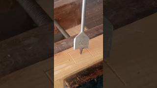 Woodwork tips&tricks/ Use wood drill bit woodworking diy short shorts tips