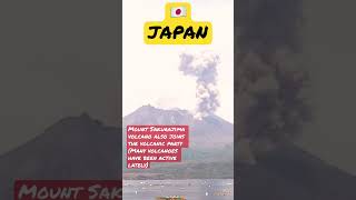 #japan🇯🇵; mount sakurajima volcano also joins the volcanic party #volcano