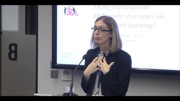 Doing Development Differently -  Leni Wild