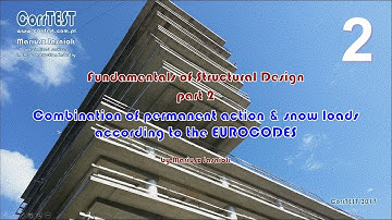 Fundamentals of Structural Design - combinations of permanent actions & snow loads (2)