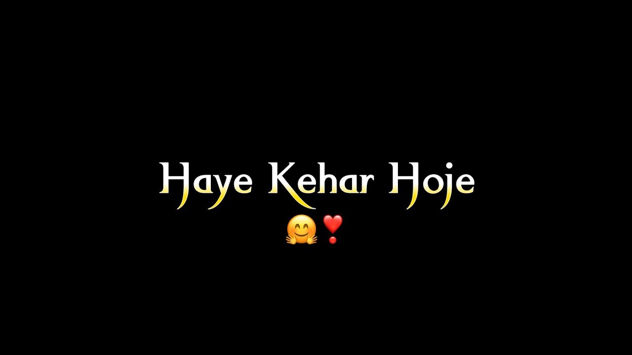 Kehar : Harvi || Romantic Song Status || Whatsapp Status ll PunjabiBlack Screen