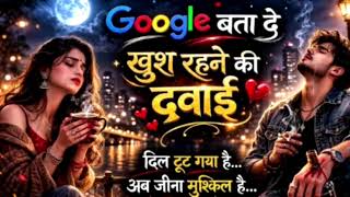 Google Bata De Khush Rehne Ki Dawaai   Very Sad Love Song  Heart Touching Hindi Song 2026