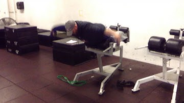 Back Extension Iso w/ Plate Drops