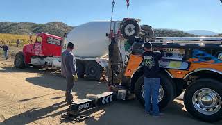 Statewide Towing saving concrete mixer #construction @LMNConstructionComedy
