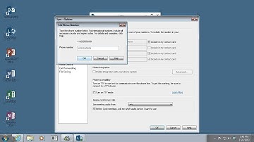 Enterhost:  Add your Mobile Number in Lync 2013