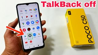Poco C50 TalkBack Turn Off Kaise Karen | How To Disable TalkBack Poco C50 | All Poco TalkBack Off | screenshot 2