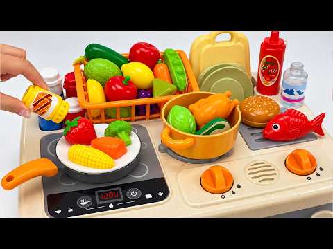 [toy asmr] Cooking Toys & Kitchen Playset 🍳🥕 주방놀이 장난감 | Satisfying Unboxing