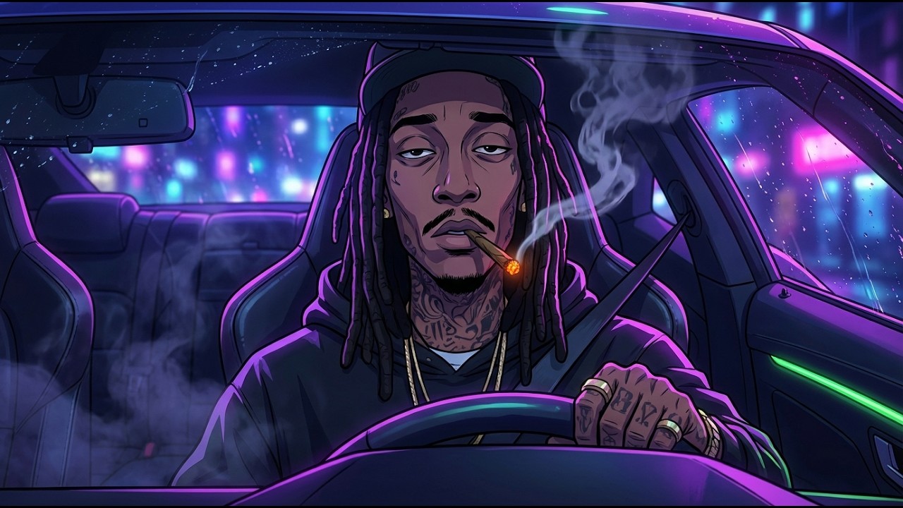 Rooftop Stoner Aesthetic 🌿 Chill Rap Playlist