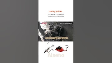 Casting gate separator: light and efficient, easy to operate