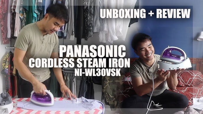 Panasonic 360-Degree Freestyle Cordless Steam Dry Iron, 1500 Watt with  Stainless Steel Soleplate- NI-WL600