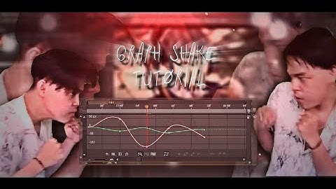 SMOOTH SHAKE tutorial AMV After effect  (Graph shake)