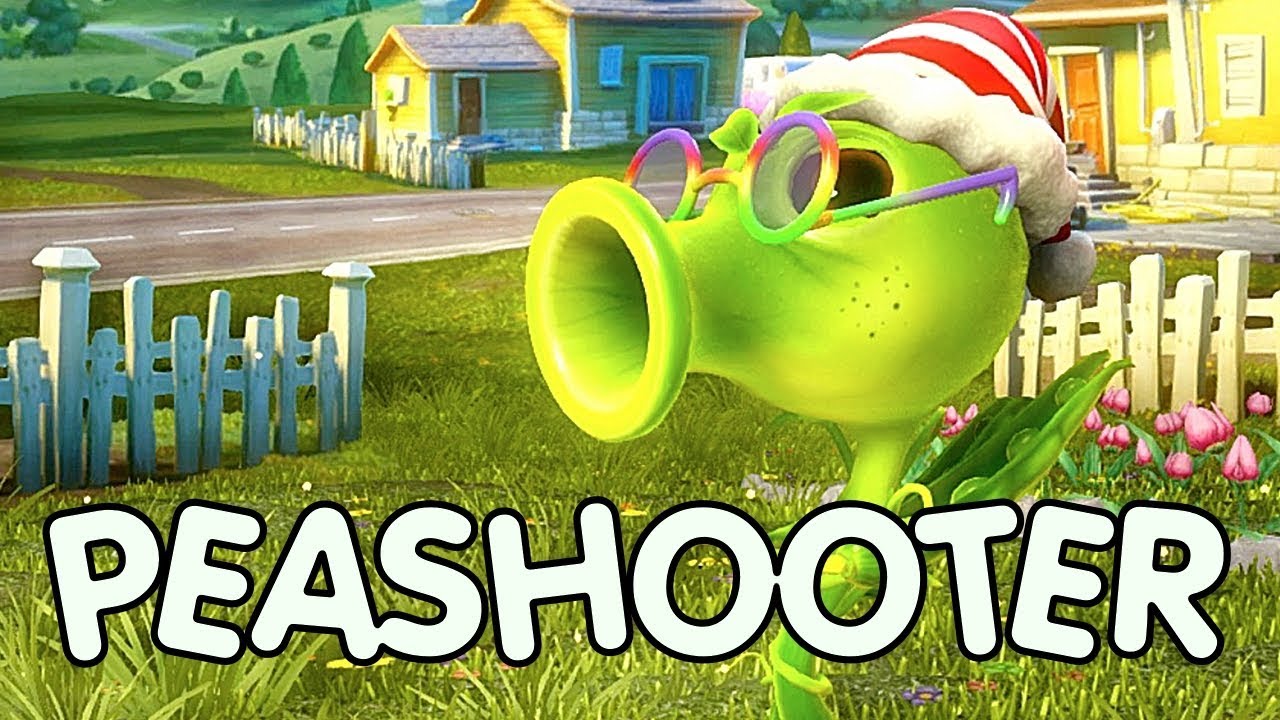 PEASHOOTER vs Garden Ops / Plants vs Zombies Garden Warfare (PC ...