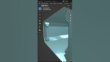 How to Create A Quick SciFi Corridor In Blender 3 #blendertutorial #shorts #blender3d