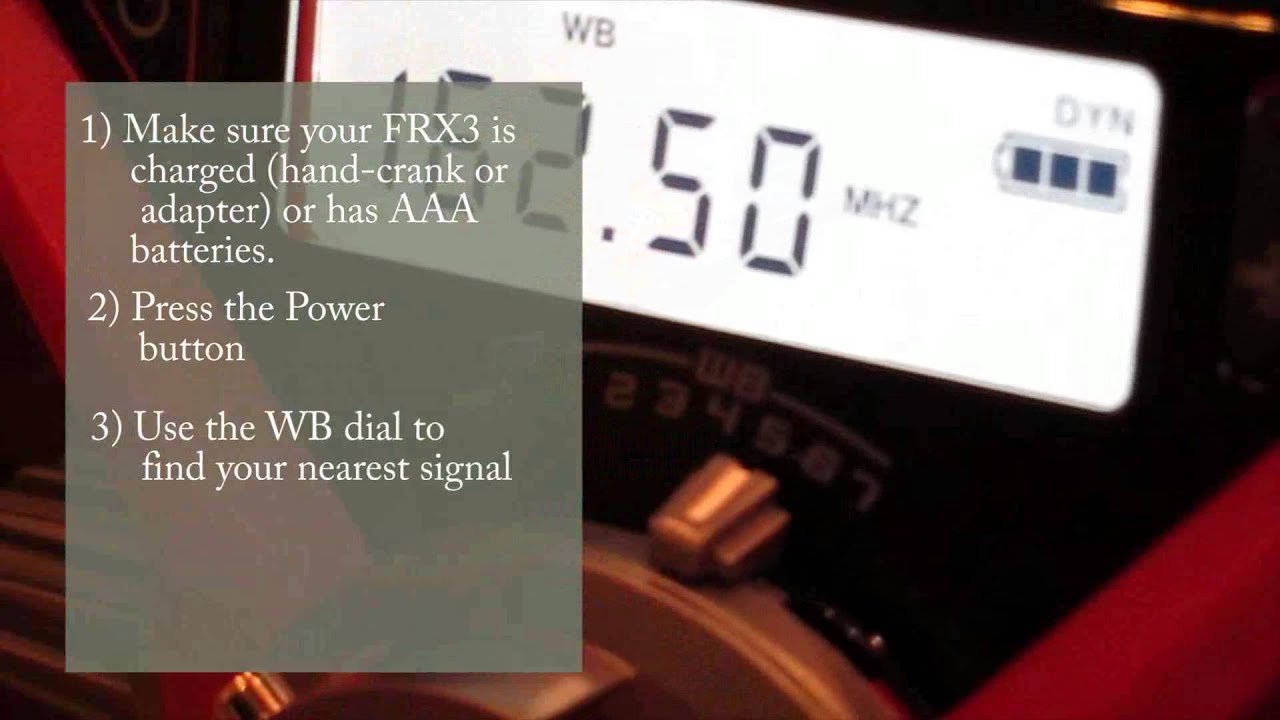 How to Stay PREPARED with your WEATHER BAND radio YouTube