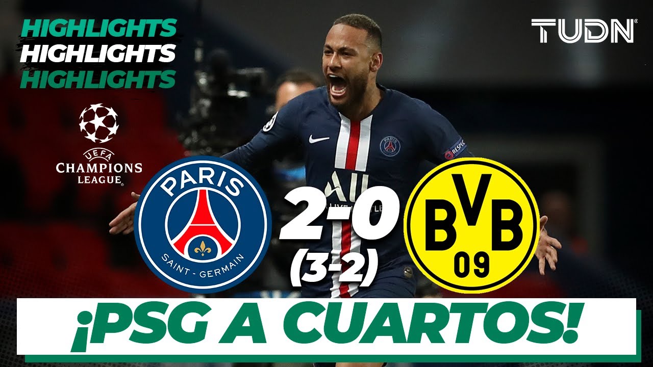 Gummi prop Lav et navn Highlights | PSG 2 (3) - (2) 0 Dortmund | UEFA Champions League - 8vos  Vuelta | TUDN - YouTube