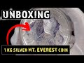 Unboxing 2023 Cook Islands 1 Kilo Silver Coin | Mt. Everest - First Ascent