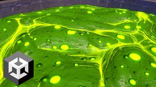 Disgusting toxic slime Unity Shader Graph tutorial