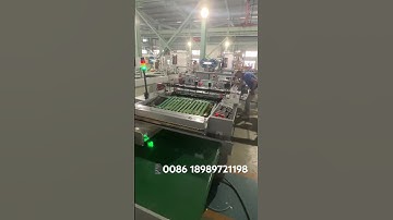 Fully automatic soft loop handle shopping bag making machine