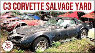 World's Largest C3 & C4 Corvette Salvage Yard