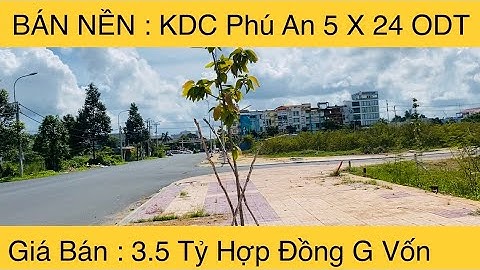 Nhà Bán Cần Thơ | Bán Nền KDC Phú An Phường Phú Thứ Quận Cái Răng TP Cần Thơ
