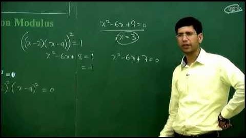 Maths IIT Logarithm and Modulus by Manoj Chauhan Sir