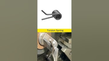 Torsion Spring Manufacturing #solidworks #cad #mechanical  #manufacturing  #engineering #mechanism
