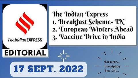 17th September 2022 | Gargi Classes The Indian Express Editorials and Ideas Analysis | By R.K. Lata