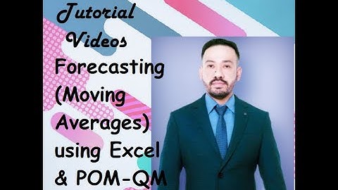 Forecasting using Data Analysis and POM