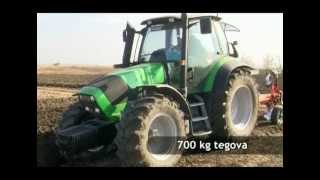 Traktor Deutz Fahr, Agrotron M620 - U nasem ataru 426.wmv