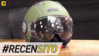 RecenSito: casco GIVI Air Jet - YouTube