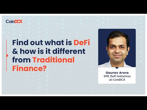 Find out what is DeFi & how is it different from Traditional Finance?