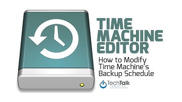 Scheduling Apple Time Machine Backups