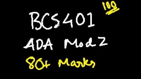 ADA MODULE 2 BCS401 Analysis and Design of Algorithms | 22 Scheme VTU 4th SEM CSE