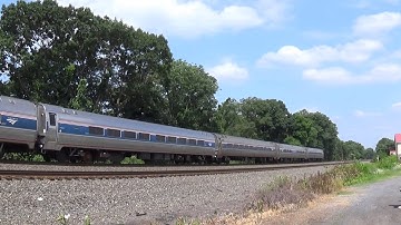 Amtrak Phase 4 Dash 8 512 Leads Pennsylvanian Through Marysville PA