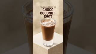 This Choco Coconut Energy Shot is the perfect quick fix. Smooth, sweet and ready in minutes.