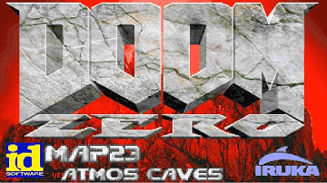 Doom Zero - Map23: Atmos Caves (100%) [DOSBox]